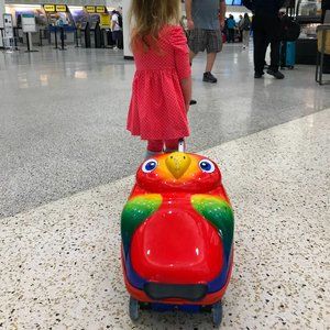 Heys Travel Tots Line Scaled Toddler Rolling Travel Bag Suitcase